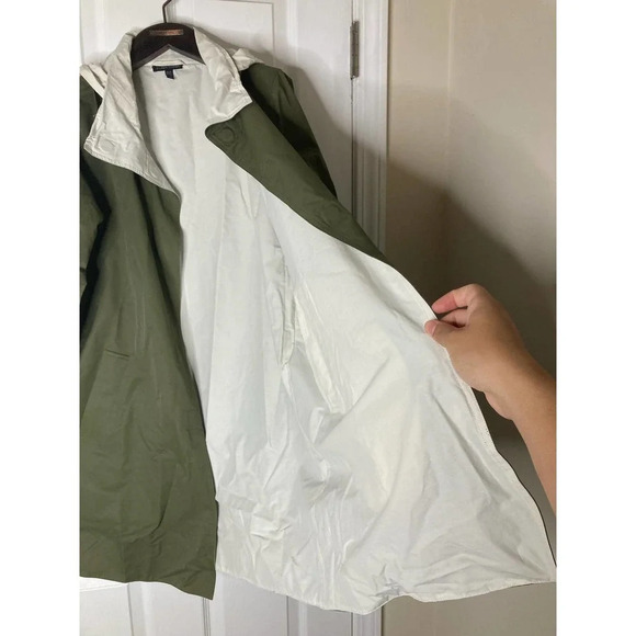 Eileen fisher reversible stand collar jacket sz s - Picture 16 of 16